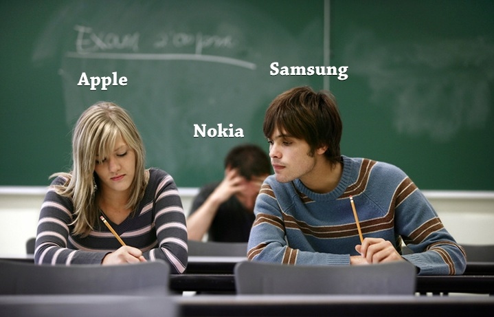 Apple, Samsung and Nokia
