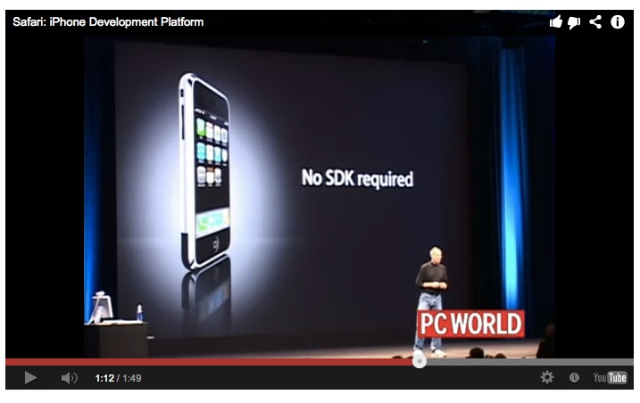 iPhone without an SDK