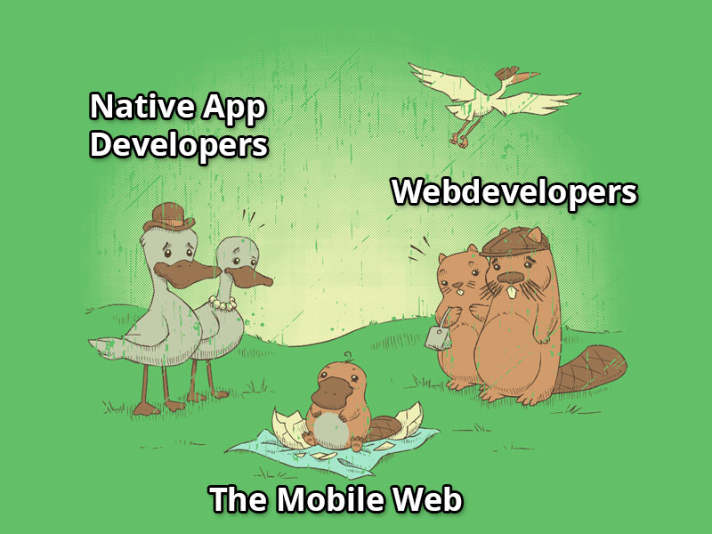 Awkward, who is the mobile web for? Web developers or native developers