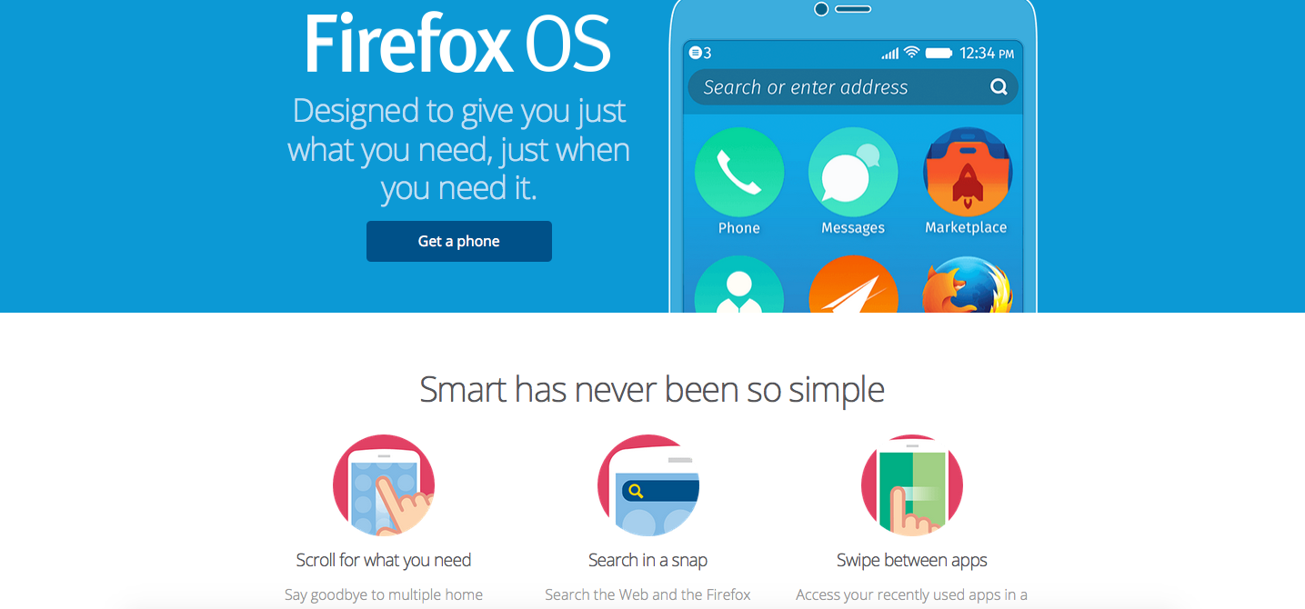 Firefox OS Website