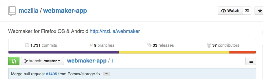 Webmaker GitHub