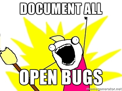 Document all the things meme
